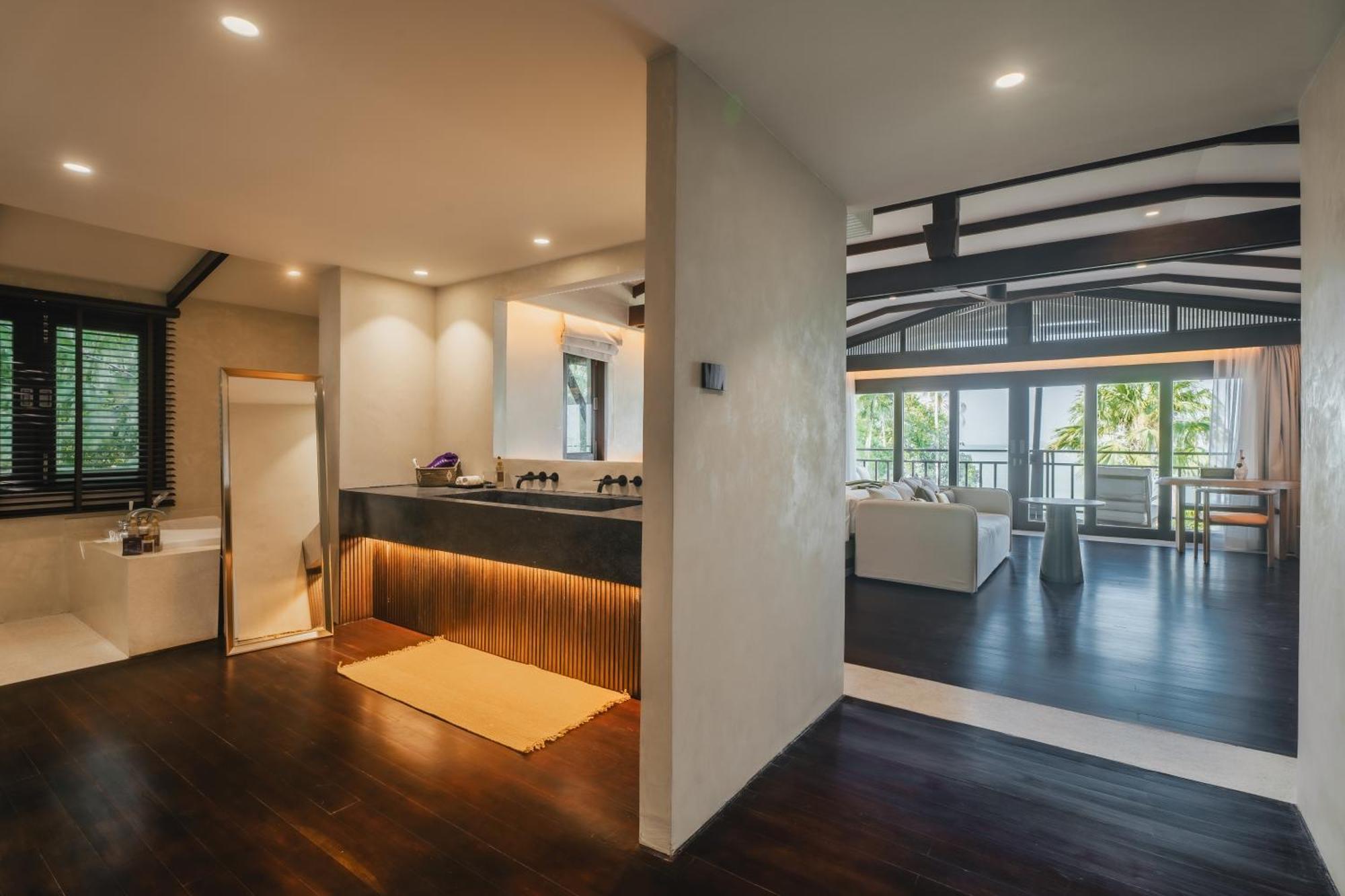 منتجع ذا فيلاج كوكونت آيلاند بيتش Phuket المظهر الخارجي الصورة Interior of a suite at The Park